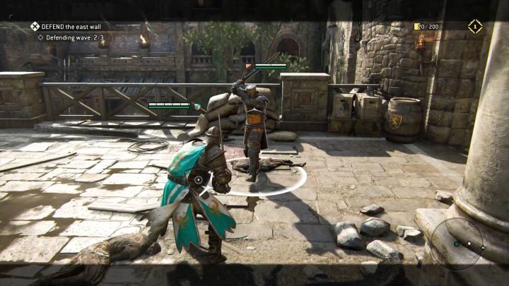 Wrogów będzie tutaj więcej, jednak nie stanowią oni większego wyzwania. - Rozdział 1.1 - Przywódcy i Tchórze | Opis przejścia For Honor - For Honor - poradnik do gry