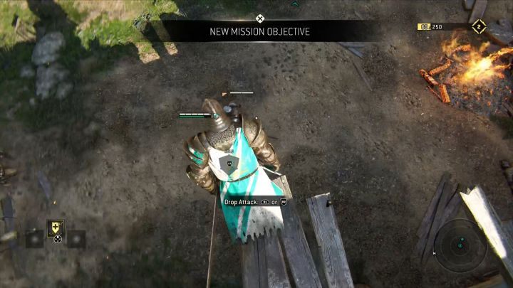 Zeskocz na wroga, by załatwić go jednym ciosem. - Rozdział 1.1 - Przywódcy i Tchórze | Opis przejścia For Honor - For Honor - poradnik do gry