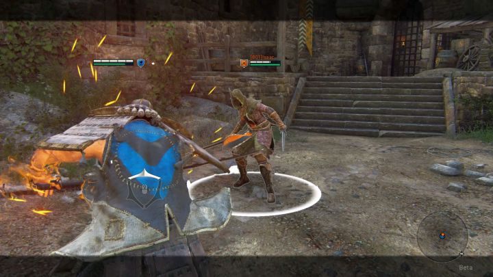 Kensei może kończyć serie ciosów atakiem niemożliwym do zablokowania, bądź takim, którego nie da się zatrzymać, gdy już się rozpocznie. - Kensei w For Honor - For Honor - poradnik do gry