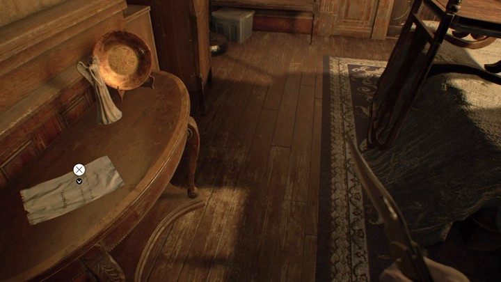 Kartka w pokoju rekreacyjnym - Resident Evil 7: Główny dom, piwnica - mapa, sekrety - Resident Evil 7 - poradnik, solucja