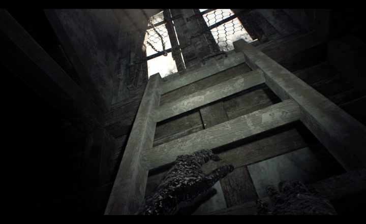 Będąc zainfekowanym, zaczniesz dostrzegać zmiany na sobie w trakcie drogi do wyjścia - Resident Evil 7: Beginning Hour - Dobre zakończenie (True Ending) - Resident Evil 7 - poradnik, solucja