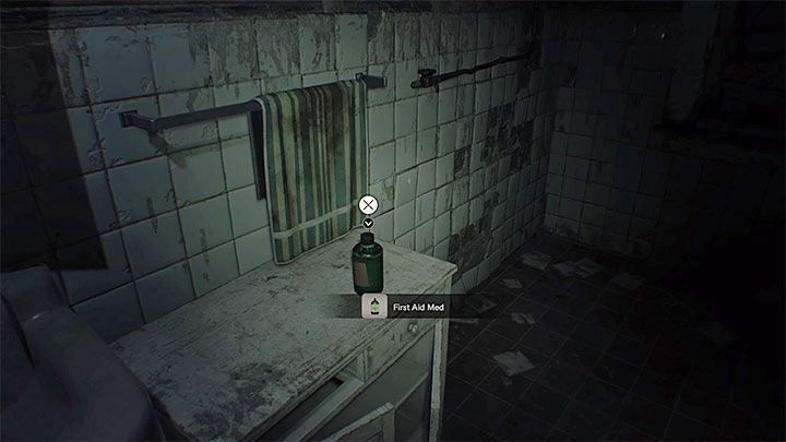Przykładowa buteleczka z lekarstwem - Resident Evil 7: Osiągnięcia, trofea - lista - Resident Evil 7 - poradnik, solucja