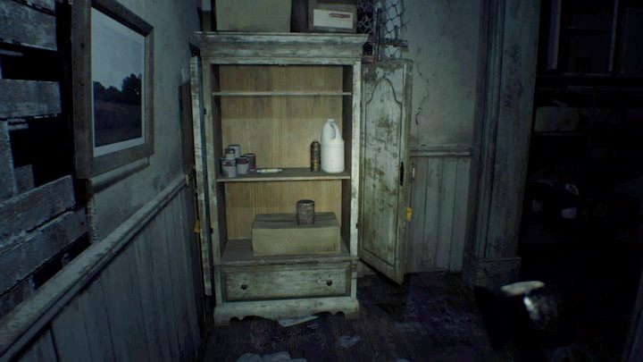 Bezpiecznik w szafie za kuchnią - Resident Evil 7: Pensjonat (Guest house) - solucja - Resident Evil 7 - poradnik, solucja