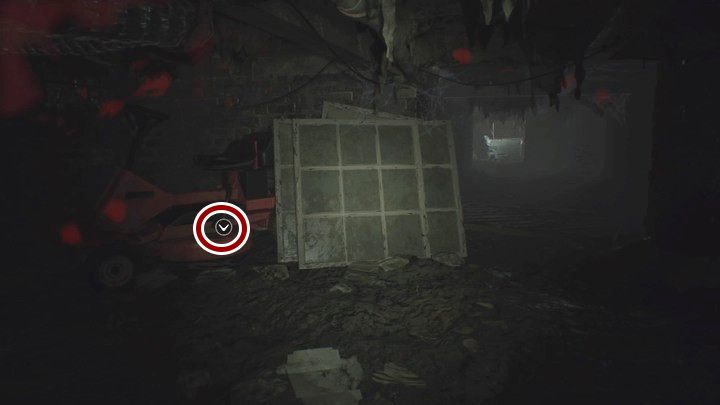 Starożytna moneta w tunelu - Resident Evil 7: Zachodnie skrzydło - solucja - Resident Evil 7 - poradnik, solucja