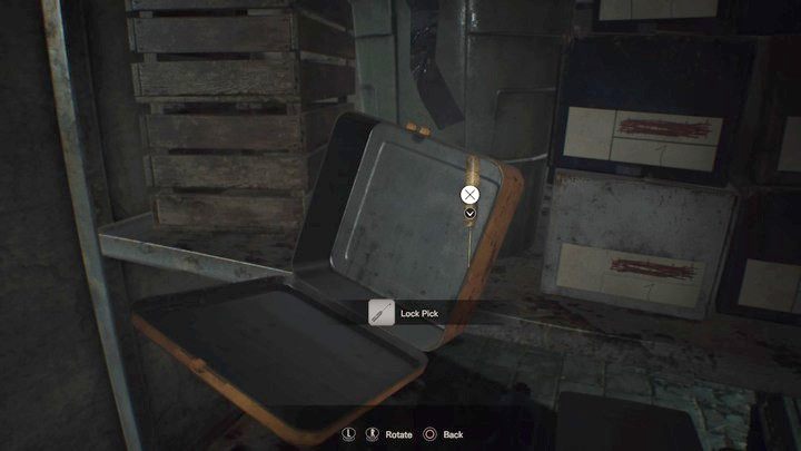 Wytrych - tylko nim otworzysz niektóre zamknięte pojemniki czy szuflady - Resident Evil 7: Zachodnie skrzydło - solucja - Resident Evil 7 - poradnik, solucja