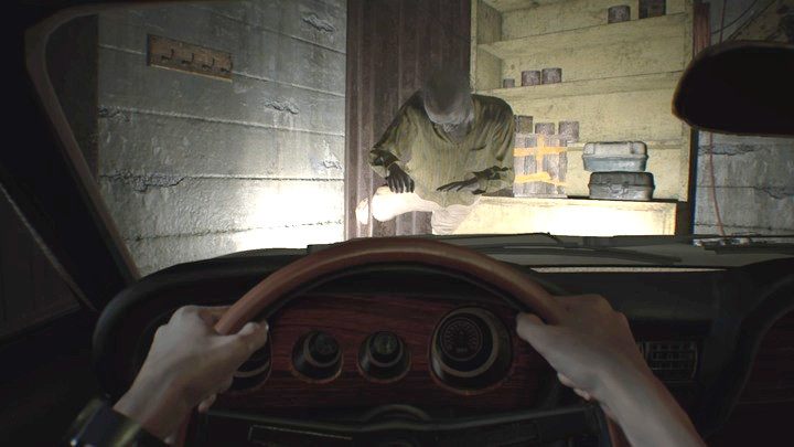 Pochwyć kluczyki z warsztatu i rozjedź bossa - Resident Evil 7: Zachodnie skrzydło - solucja - Resident Evil 7 - poradnik, solucja