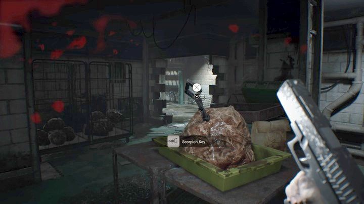 Klucz skorpiona - Resident Evil 7: Piwnica - solucja - Resident Evil 7 - poradnik, solucja