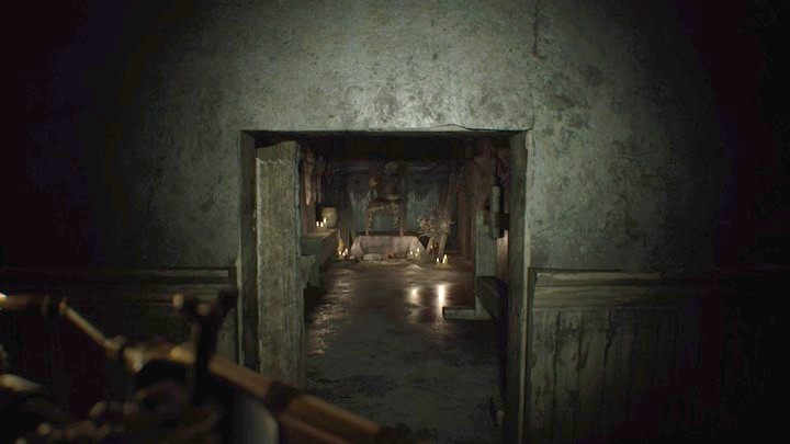 Tajne przejście w ścianie za łóżkiem - Resident Evil 7: Cieplarnia - solucja - Resident Evil 7 - poradnik, solucja