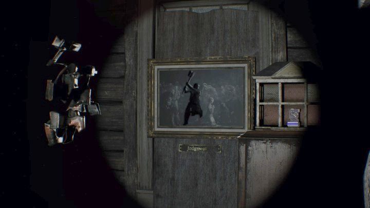 Niebieska karta na strychu - Resident Evil 7: Główna sypialnia i pokój dziecięcy - solucja - Resident Evil 7 - poradnik, solucja