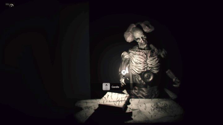 Zabierz klaunowi świeczkę i zanieś ją do pokoju z tortem... - Resident Evil 7: Główna sypialnia i pokój dziecięcy - solucja - Resident Evil 7 - poradnik, solucja