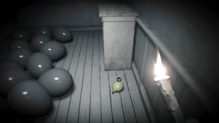 Nienapompowany balon, ciekawe co kryje... - Resident Evil 7: Główna sypialnia i pokój dziecięcy - solucja - Resident Evil 7 - poradnik, solucja