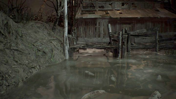 Płyń kanałem do drewnianego domku - Resident Evil 7: Kopalnia soli (Salt Mine) - solucja - Resident Evil 7 - poradnik, solucja