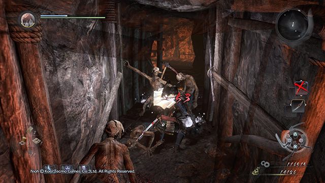 Po otoczeniu przez wrogów walka staje się bardzo wymagająca - NiOh: Eksploracja i walka - NiOh - poradnik do gry