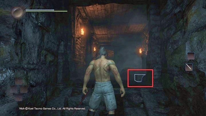 Dalsza droga prowadzi na górne poziomy więzienia - NiOh: Człowiek z Duchem Opiekuńczym - solucja, opis przejścia - NiOh - poradnik do gry