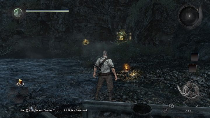 Po rozpoczęciu misji zobaczysz powyższy widok - NiOh: Wyspa Demonów cz.1 (Isle of Demons) - solucja, opis przejścia - NiOh - poradnik do gry