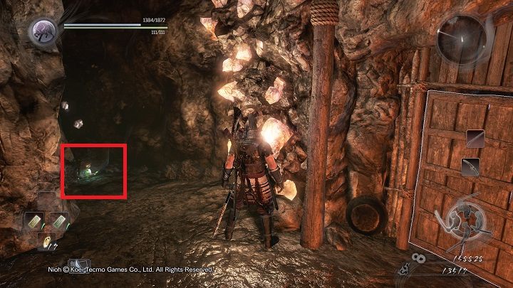 Zbadaj obszar na dole - NiOh: Upiory srebrnej kopalni (The Silver Mine Writhes) - solucja - NiOh - poradnik do gry