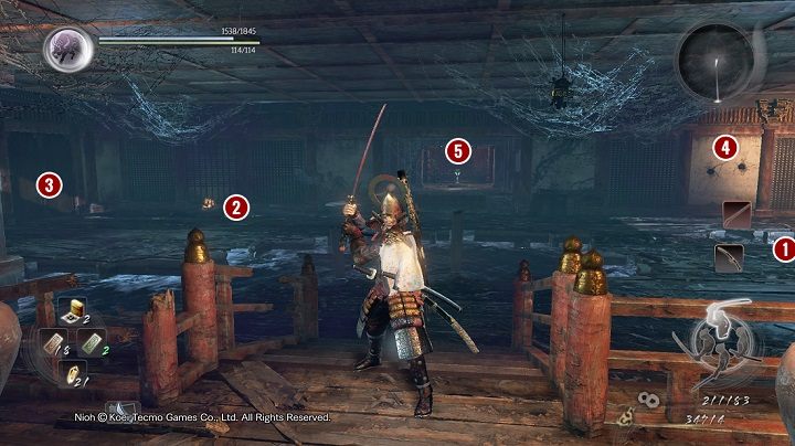 Dalsza droga wiedzie w prawo [1] - NiOh: Ocean znów ryczy (The Ocean Roars Again) - solucja, opis przejścia - NiOh - poradnik do gry