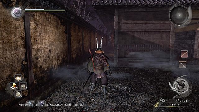 Zwiedzając lokacje możesz korzystać z różnych ścieżek - NiOh: Zamek Pajęcze Gniazdo - solucja, opis przejścia - NiOh - poradnik do gry