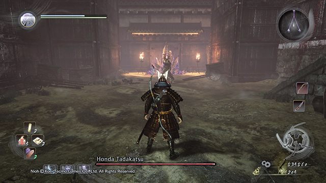 Zniszcz kryształy, aby uniknąć walki - NiOh: Splugawiony zamek - solucja, opis przejścia - NiOh - poradnik do gry