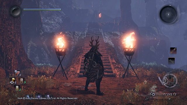 Na szczycie czeka walka z bossem - NiOh: Splugawiona święta góra - solucja, opis przejścia - NiOh - poradnik do gry