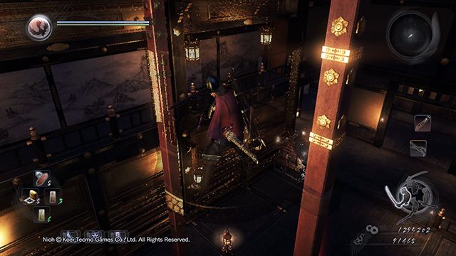 Skorzystaj z windy, aby dostać się na wyższe piętro - NiOh: Król demonów ujawniony - solucja, opis przejścia - NiOh - poradnik do gry