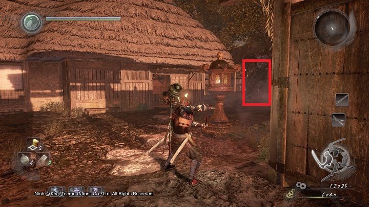 Okolice rezydencji nie są zbyt dobrze strzeżone, więc możesz niemal bez przeszkód zebrać wszystkie skarby - NiOh: Śmierć bandytom (Death to Bandits) - solucja, opis przejścia - NiOh - poradnik do gry