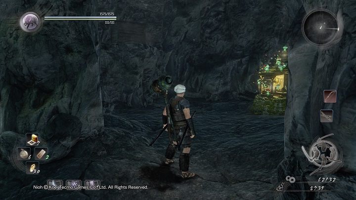 Po drodze nie spotkasz żadnego z przeciwników, ale każdy portal przyzwania aktywuje się samoczynnie gdy tylko się zbliżysz - NiOh: Kanbei i władca (Kanbei and the Overlord) - solucja, opis przejścia - NiOh - poradnik do gry