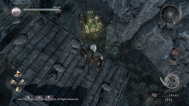 Tym razem znajdziesz też tutaj Chram, którego użycie znacznie ułatwi wykonanie misji - NiOh: Ognisty całun (Wreathed in Flame) - solucja, opis przejścia - NiOh - poradnik do gry