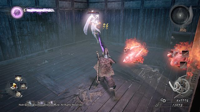 Latające całuny - z nią przyjdzie nam się zmierzyć - NiOh: Ogrzyca - solucja, opis przejścia - NiOh - poradnik do gry