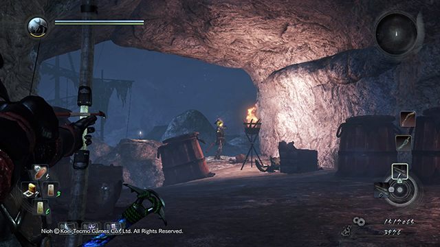 Nieświadomych przeciwników zdejmujemy z odległości - NiOh: Złodziej bez skruchy - solucja, opis przejścia - NiOh - poradnik do gry