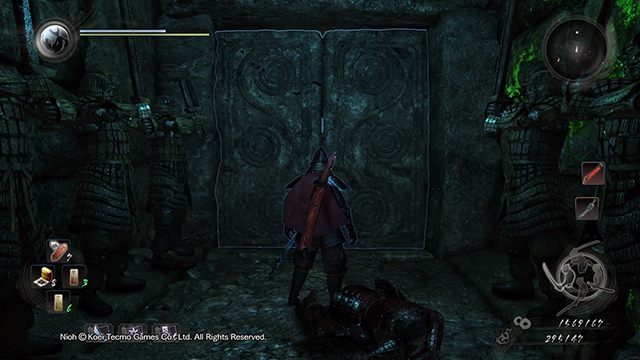 Za drzwiami znajdziemy córkę kupca - NiOh: Córka demona - solucja, opis przejścia - NiOh - poradnik do gry