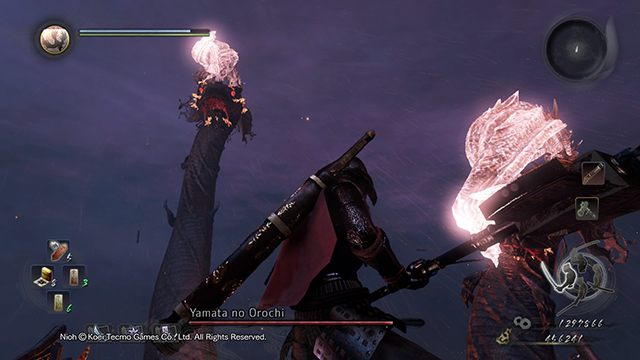 Atakuje nas jednocześnie kilka głów - NiOh: Yamata no Orochi - jak pokonać bossa? - NiOh - poradnik do gry