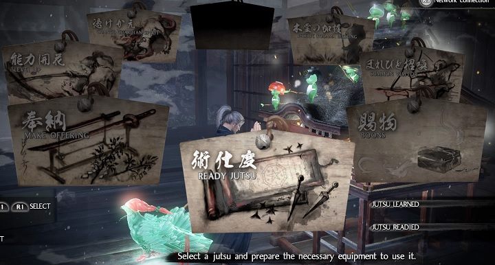 Podejdź do Chramu i skorzystaj z jedynej dostępnej tam opcji - NiOh: Droga Ninja - solucja, opis przejścia, misje treningowe - NiOh - poradnik do gry