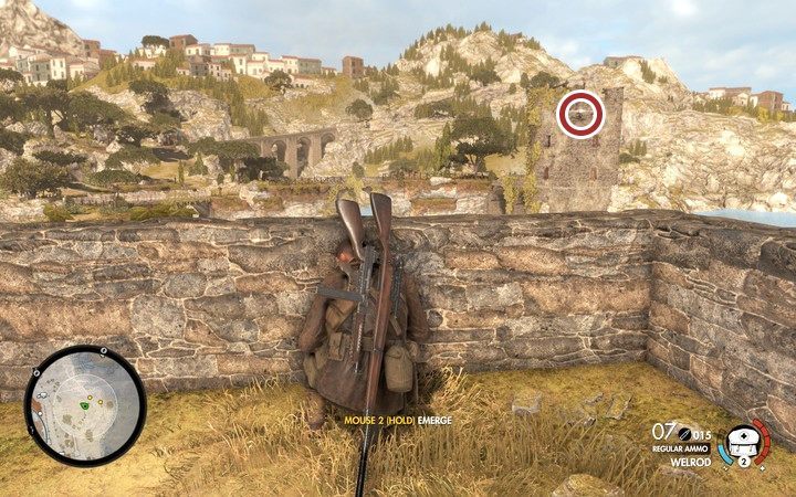 1 - Zdobądź raport snajpera we Wsi Bitanti | Sniper Elite 4 - Sniper Elite 4 - poradnik do gry