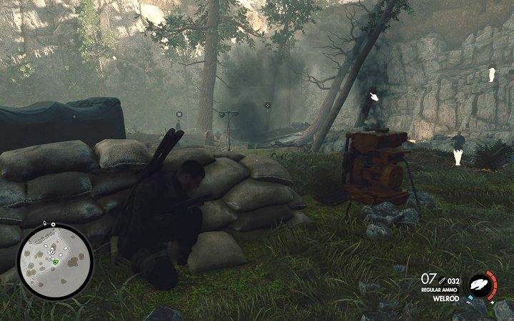 Generator skutecznie odwróci uwagę strażników wraku - Znajdź wrak samolotu w lokacji Wiadukt Regilino | Sniper Elite 4 - Sniper Elite 4 - poradnik do gry