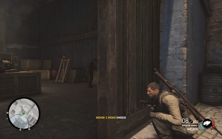 Szef doków - Zabij szefa doków i zniszcz reflektor w lokacji Stocznia Lorino - Sniper Elite 4 - poradnik do gry