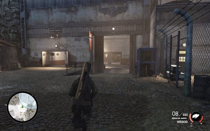 Udaj się teraz do głównego magazynu - Szczepionka i lokalizacja dostaw w lokacji Stocznia Lorino | Sniper Elite 4 - Sniper Elite 4 - poradnik do gry