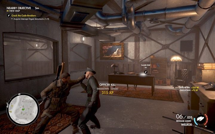 Drugi dokument - Drugi dokument, antena i V działo w lokacji Obiekt Magazzeno | Sniper Elite 4 - Sniper Elite 4 - poradnik do gry