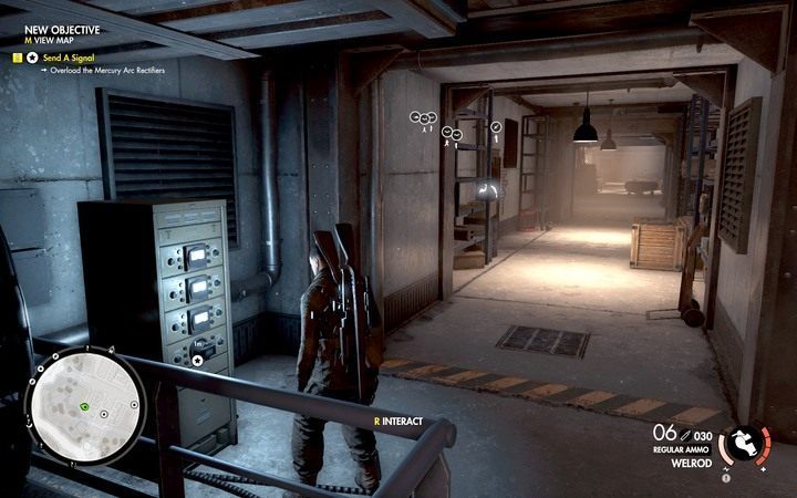 Ponownie, sabotażu fabryki możesz dokonać na dwa sposoby - Sabotaż fabryki i notatki Kesslera w lokacji Obiekt Magazzeno | Sniper Elite 4 - Sniper Elite 4 - poradnik do gry