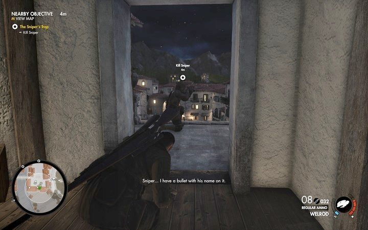 Wrogi snajper - Zabij snajpera w lokacji Willa Giovi Fiorini | Sniper Elite 4 - Sniper Elite 4 - poradnik do gry
