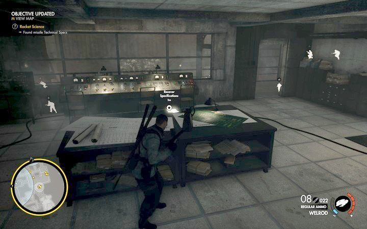 Specyfikacja techniczna - Specyfikacja techniczna, I i II rakieta w lokacji Allagryjska Forteca - Sniper Elite 4 - poradnik do gry