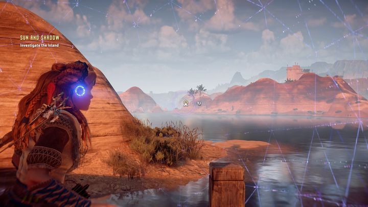 Podążaj za nim, aż trafisz do pobliskiego portu - Horizon Zero Dawn: Słońce i cień (Sun and Shadow) | Solucja - Horizon Zero Dawn - poradnik, solucja