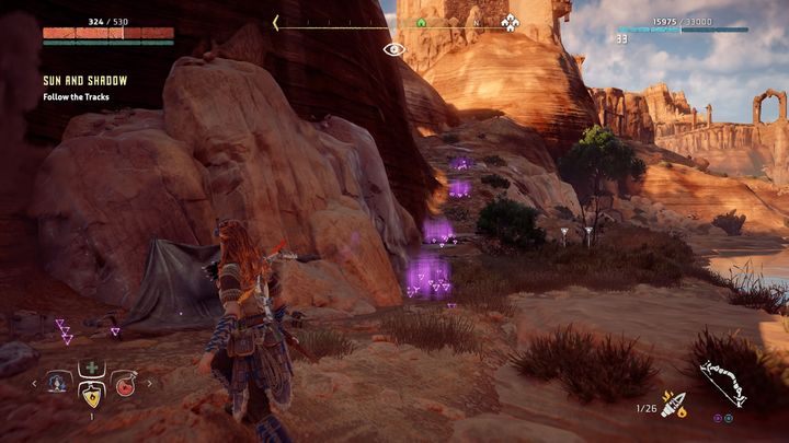 Okazuje się, że Elida miała spotkać się z przyjacielem na wyspie - Horizon Zero Dawn: Słońce i cień (Sun and Shadow) | Solucja - Horizon Zero Dawn - poradnik, solucja
