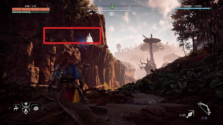 Tutaj zadanie jest stosunkowo proste - Horizon Zero Dawn: Żyrafy - mapa - Horizon Zero Dawn - poradnik, solucja