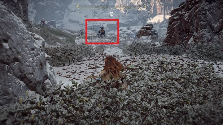 W centralnym punkcie obszaru znajdziesz Złomiarza związanego z zdaniem - Horizon Zero Dawn: W ślady swojej matki (In Her Mothers Footsteps) | Solucja - Horizon Zero Dawn - poradnik, solucja