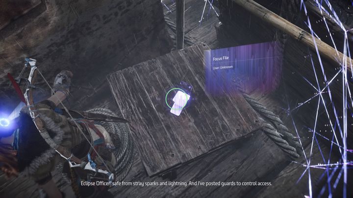 Po wyeliminowaniu ostatniego z przeciwników porozmawiaj z Soną - Horizon Zero Dawn: Ślad dowódczyni (The War Chief Trail) solucja - Horizon Zero Dawn - poradnik, solucja