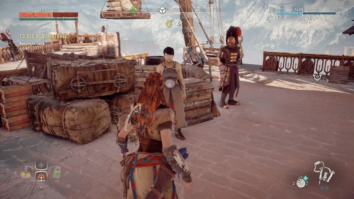 Gdy zbierzesz pięć butelek, to wróć z nimi do Kenderta - Horizon Zero Dawn: Za starą znajomość (To Old Acquaintance) | Solucja - Horizon Zero Dawn - poradnik, solucja