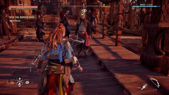 Zadanie pojawi się w dzienniku po zrealizowaniu innej misji głównej - Pole Poległych - Horizon Zero Dawn: Na ziemie graniczne (Into the Borderlands) solucja - Horizon Zero Dawn - poradnik, solucja