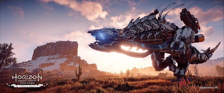 Gra Horizon Zero Dawn Complete Edition została wydana na komputery osobiste 7 sierpnia 2020 roku, a więc ponad 3 lata po premierze na PS4, która miała miejsce 28 lutego 2017 roku - Horizon Zero Dawn: Wersja PC - cena, gdzie kupić, polski dubbing - Horizon Zero Dawn - poradnik, solucja