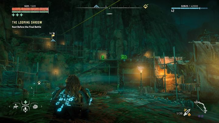 Po zbliżeniu się do Kotła zobaczysz liczny oddział Kultystów, który pilnuje wejścia do ruin - Horizon Zero Dawn: Kocioł KSI (Cauldron XI) - Horizon Zero Dawn - poradnik, solucja